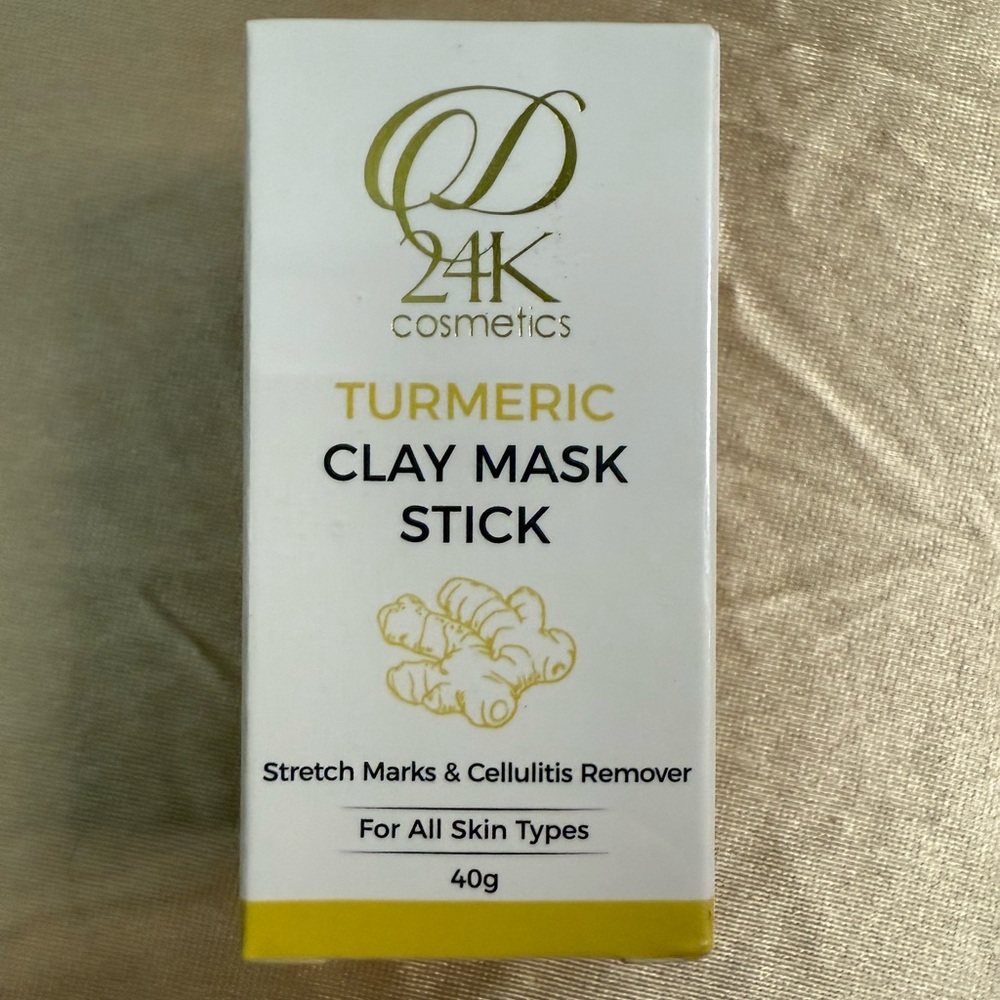 Turmeric Clay Mask Stick - Gold